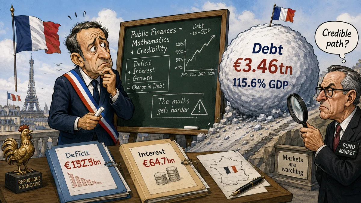 France's public finances meet the bond market's credibility test.